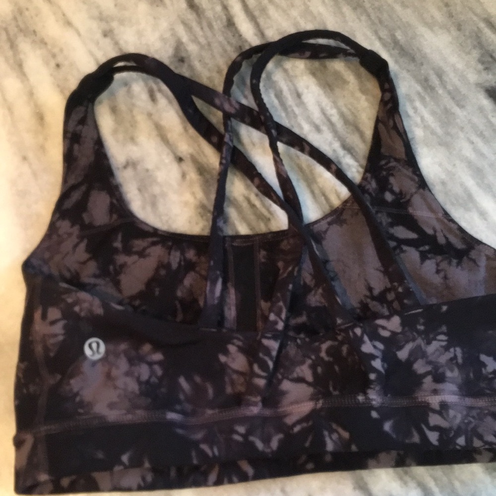 Lululemon (shibori) energy bra size 6